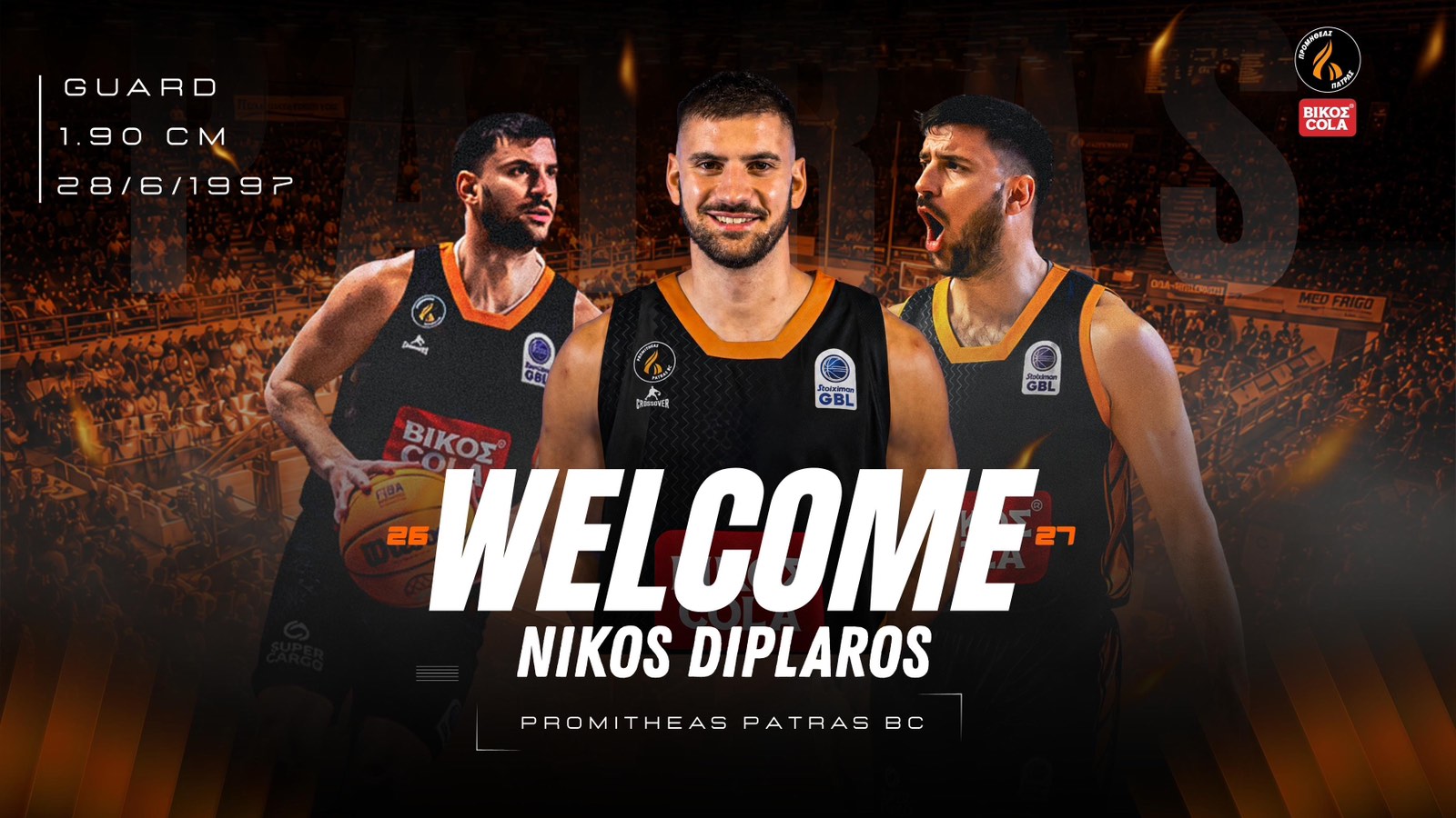 Nikos Diplaros welcome